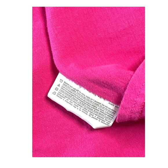 2016 Disney Parks TEE SHIRT Womens LG Pink Hanes 100% Cotton TShirt Short Sleeve - Picture 5 of 6